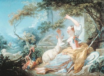 pastora 1752 hedonismo Jean Honore Fragonard clásico rococó Pinturas al óleo